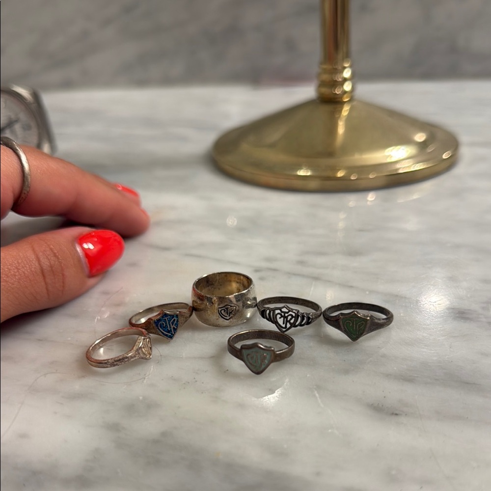 Vintage CTR rings